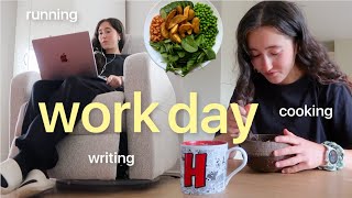 Working From Home With My Boyfriend  A Realistic Day In My Life [upl. by Allicserp]