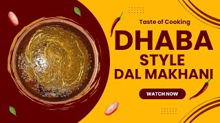 Dhaba Style Dal Makhani  Punjabi Dal Makhani [upl. by Yralam]