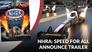 NHRA Speed for All 2022  Announce Trailer [upl. by Luing]