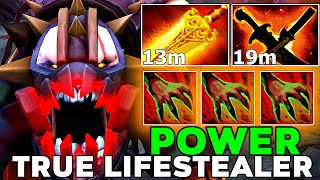 TRUE Lifestealer Power Carry Radiance  Sange and Yasha Build Hero  Dota 2 [upl. by Shiroma3]