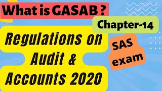 WHAT is GASAB Article149 Article150 DPC ACT Regulations on Audit amp Accounts 2020  Chapter14 [upl. by Liman162]