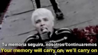 My Chemical Romance  Welcome To The Black Parade Lyrics English  Español Subtitulado [upl. by Ecikram541]