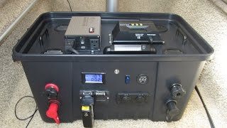 V1 P1 DIY Portable Solar Power Generator  Wiring Schematic Parts List FAQ Sheet Provided [upl. by Moreta]