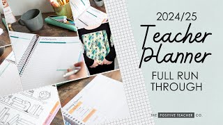 202425 Teacher Planner Full Video [upl. by Imekawulo426]