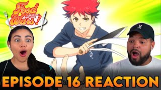 SOMA vs HIS DAD  Food Wars Episode 16 Reaction [upl. by Parrnell]