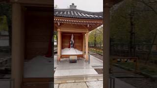 西新井大師 塩地蔵 rain japan temple nishiarai [upl. by Lehcar]