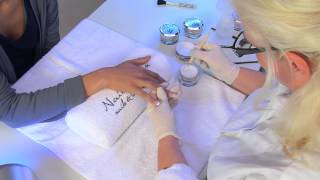 French Manucure  Nouveau modelage du Gel UV avec les Tips  rbnailsde [upl. by Haelem]