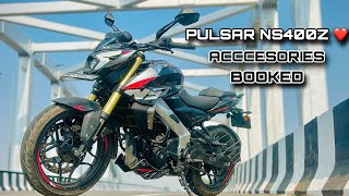 PULSAR NS400Z  MODIFICATION ACCESSORIES  NS400Z [upl. by Clifton38]