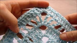 Easy Crochet Shawl Beginning to End [upl. by Antoni478]