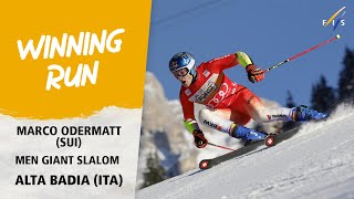 Odermatt takes 3rd win in Alta Badia Giant Slalom  Audi FIS Alpine World Cup 2324 [upl. by Enimajneb508]