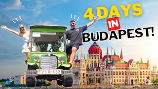 BUDAPEST TRAVEL VLOG  Best city in EUROPE [upl. by Mckinney]