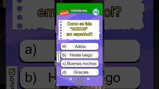 Como se fala essas palavras em Espanhol  🤓🧠✅ quiz diversão espanhol fyy paravoce [upl. by Ogdon706]