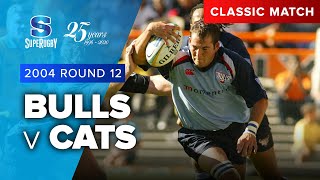 Vodacom Super Rugby Classic Match  Vodacom Bulls v Cats 2004 [upl. by Ayaros]