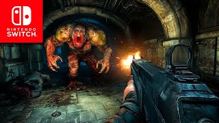 TOP 10 Best First Person Shooter Games on Nintendo Switch  FPS Games [upl. by Elah]