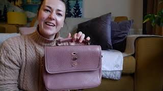 Mulberry Bryn Satchel  Review [upl. by Enaamuj]