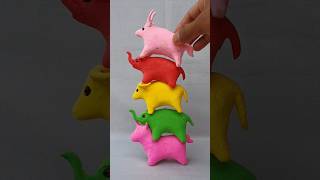 Amazing mini color animals 😍⛱️🥭 short [upl. by Konstantin699]