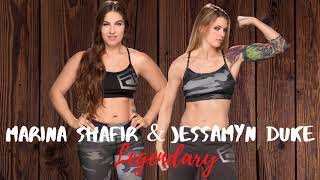 Marina Shafir amp Jessamyn Duke  Legendary Official Theme [upl. by Ahsiket362]