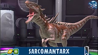 Jurassic World Alive Update 310 is Here New Sarcomantarx Unique Unlocked [upl. by Rehc521]