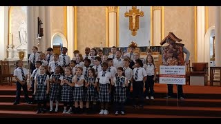 Saint Vincent de Paul School Akron Singing the Clock Song [upl. by Zimmermann]