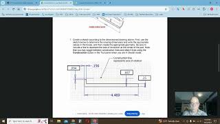 7 OnShape Construction lines Revolve Fillet and Chamfer Part 1 [upl. by Anaujal653]