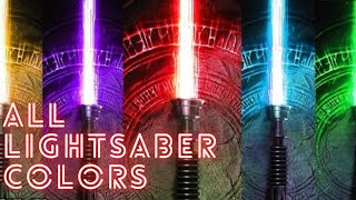 All LIGHTSABER colors EXPLAINED  Canon [upl. by Rickie388]