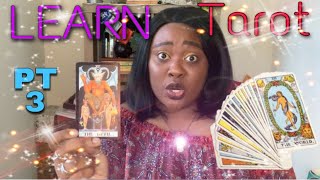 Learning Tarot For Beginners Major Arcana PART 3 [upl. by Oulman]