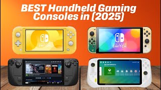 5 BEST Handheld Gaming Consoles in 2025  Who Is The NEW 1 [upl. by Arted]