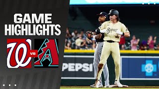 Nationals vs Dbacks Game Highlights 73024  MLB Highlights [upl. by Alien]