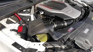 AWE AirGate Carbon Intake for the Audi S4 B9 JPS4 [upl. by Zinah458]