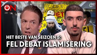 Felle discussie Islamisering  Sam van Rooy en islamitische Chadi Akdah [upl. by Onid]