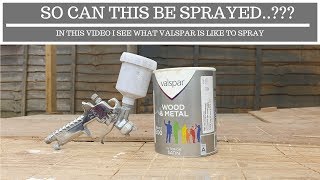 spraying valspar spraying for beginners tipstricks [upl. by Mctyre709]