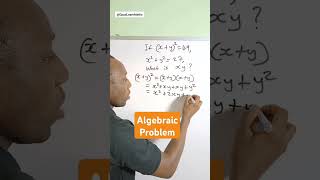 Solving a Simple Algebraic Problem algebra algebraic equations gpadlearnmaths [upl. by Thilde]