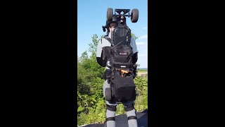 Could The Exway 2nd Gen Skate Backpack Carry An Atlas Pro [upl. by Artimed510]