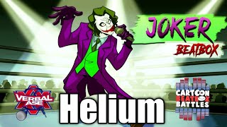 Joker Beatbox Solo  Cartoon Beatbox Battles Helium Version [upl. by Florida449]