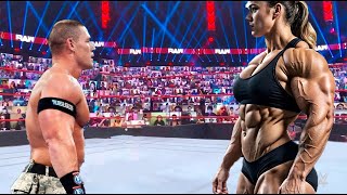 John Cena vs Lora  WrestlerMania [upl. by Maroney]