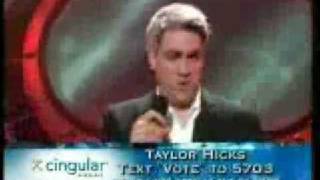 Taylor Hicks Top 3 Performance part 3 of 3 [upl. by Tran320]