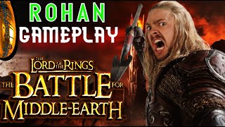 BFME1 PvP Gameplay as Rohan  2 VS 2 Mouth of the Entwash Patch 106 [upl. by Blau]