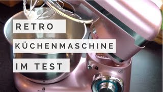 ALDI Retro Küchenmaschine von Quigg  Unboxing  Demo Review [upl. by Baler]