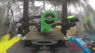 22 Minute Benchy Using UPROAR V1  Ender 3 S1 PRO [upl. by Ilka958]