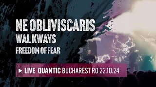 Ne Obliviscaris  Walkways  Freedom Of Fear  Live Quantic Romania 22102024 [upl. by Norward]