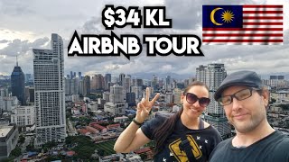 Kuala Lumpur Malaysia 🇲🇾 AirBnB Tour [upl. by Philan]