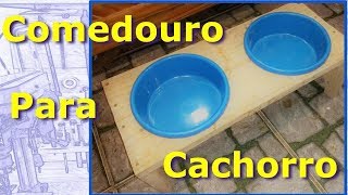 ✅ Como Fazer Comedouro Para Cães Fácil e Prático ComedouroParaCães comedouroCachorro [upl. by Otrebcire]