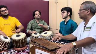 Ghalin lotangan vandin charan  घालीन लोटांगण वंदिन चरण भैरवी च्या चालीत  Raag Bhairavi [upl. by Willcox]