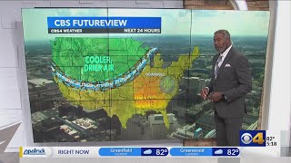 Tracking storms for Wednesday [upl. by Aeslek]