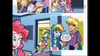 My Little Pony Equestria Girls Official Comic IDW Part 13 [upl. by Kelsey44]