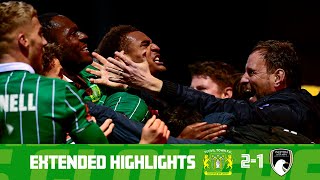 Extended Highlights  Yeovil Town 21 WestonsuperMare [upl. by Nitsirc]