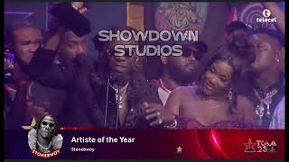 STONEBWOY won the Artist Of The Year of TGMA VGMA 2024 [upl. by Yoshiko]