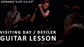 Sopranos quotA Hit Is a Hitquot Visiting Day Defiler Guitar Lesson [upl. by Weber]