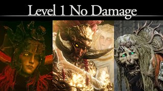 Elden Ring DLC Bosses Without Taking Damage at Level 1 [upl. by Vilma381]