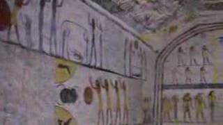 Burial Chamber Of Ramses IX In Luxor Egypt [upl. by Rehpinej69]